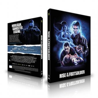 Rise Of The Footsoldier (Limited Mediabook, Extended Version, Blu-ray+DVD, Cover A) (2007) [FSK 18] [Blu-ray] 