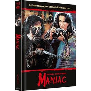 Maniac (6 Discs Mediabook, 4K Ultra HD+Blu-ray+DVD, Cover D) (1980) [FSK 18] [4K Ultra HD] 