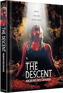 The Descent - Abgrund des Grauens (Limited Mediabook, Cover B) (2005) [FSK 18] [Blu-ray] 