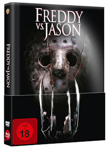 Freddy Vs. Jason (Limited Wattiertes Mediabook, Blu-ray+DVD) (2003) [FSK 18] [Blu-ray] 