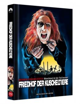 Friedhof der Kuscheltiere (Limited Mediabook, Blu-ray+DVD, Cover C) (1989) [FSK 18] [Blu-ray] 