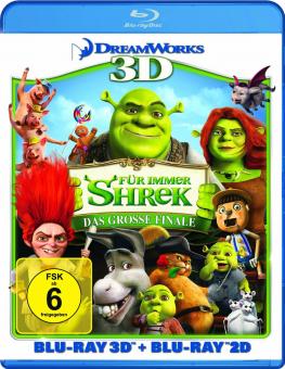 Shrek 4 - Für immer Shrek: Das große Finale (3D Blu-ray+Blu-ray) [3D Blu-ray] 