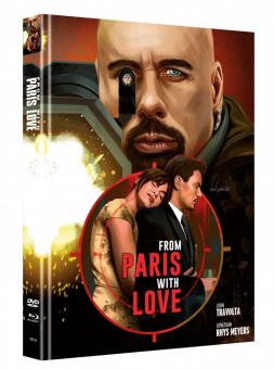 From Paris with Love (Limited Mediabook, Blu-ray+DVD, Cover B) (2009) [Blu-ray] 