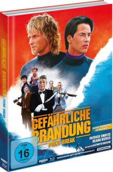 Point Break - Gefährliche Brandung (Limited Mediabook, 4K Ultra HD+Blu-ray, Cover A) (1991) [4K Ultra HD] 