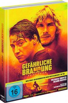 Point Break - Gefährliche Brandung (Limited Mediabook, 4K Ultra HD+Blu-ray, Cover B) (1991) [4K Ultra HD] 