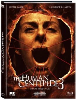 The Human Centipede 3 - Final Sequence (Limited Mediabook, Blu-ray+DVD, Cover B) (2015) [FSK 18] [Blu-ray] 