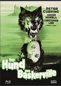 Der Hund von Baskerville (3 Disc Limited Mediabook, Blu-ray+DVD+CD, Cover D) (1959) [Blu-ray] 