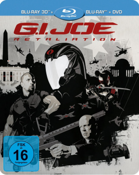 G.I. Joe: Die Abrechnung (3D Blu-ray+Blu-ray+DVD) (Limited Steelbook) (2013) [3D Blu-ray] 