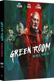 Green Room (Limited Mediabook, Blu-ray+DVD, Cover B) (2015) [FSK 18] [Blu-ray] 