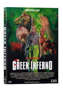 The Green Inferno (Director's Cut) (Limited Mediabook, Blu-ray+DVD, Cover A) (2013) [FSK 18] [Blu-ray] 
