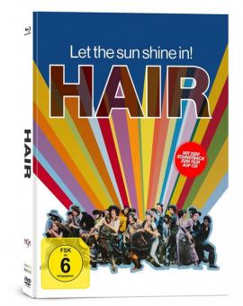 Hair (3 Disc Limited Mediabook, Blu-ray+DVD+CD) (1979) [Blu-ray] 