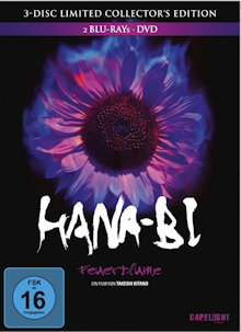 Hana-bi (3 Disc Limited Mediabook, 2 Blu-ray+DVD) (1997) [Blu-ray] 