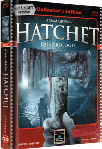 Hatchet - Quadrologie (Limited Mediabook, 4 Discs, Cover B) [FSK 18] [Blu-ray] 