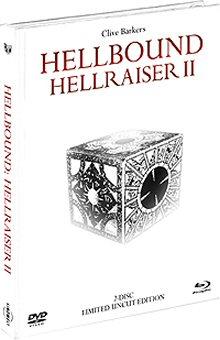 Hellraiser 2 - Hellbound (2 Disc Limited Mediabook, Blu-ray + DVD) (White Edition) (1988) [FSK 18] [Blu-ray] 