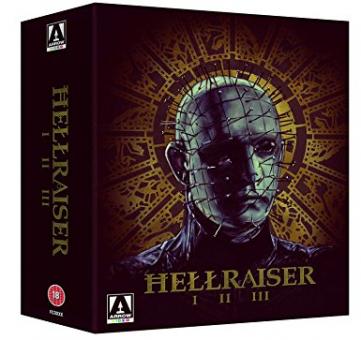 Hellraiser 1-3 (3 Discs) (Uncut) [FSK 18] [UK Import] [Blu-ray] 