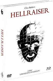 Hellraiser - Das Tor zur Hölle (2 Disc Limited Mediabook, Blu-ray + DVD) (White Edition) (1987) [FSK 18] [Blu-ray] 