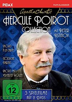 Agatha Christie: Hercule Poirot-Collection (Mord à la Carte + Mord mit verteilten Rollen + Tödliche Parties) (2 DVDs) [Gebraucht - Zustand (Sehr Gut)] 