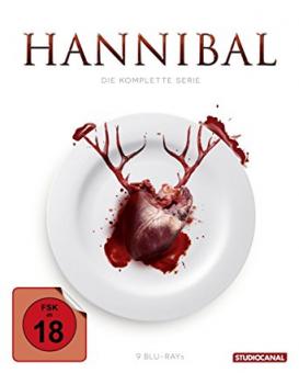 Hannibal - Die komplette Serie (9 Discs) [FSK 18] [Blu-ray] 