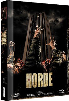 Die Horde (Uncut Limited Mediabook, Blu-ray+DVD, Cover B) (2009) [FSK 18] [Blu-ray] 