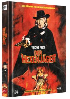 Der Hexenjäger (3 Disc Limited Mediabook, Blu-ray + 2 DVDs, Cover A) (1968) [FSK 18] [Blu-ray) 
