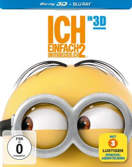 Ich - Einfach unverbesserlich 2 (Limited Steelbook Edition, 3D Blu-ray+Blu-ray) (2013) [3D Blu-ray] 