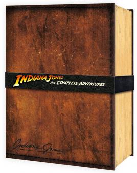 Indiana Jones The Complete Adventures - Limited Edition Collectors Set (5 Discs) [UK-Import mit dt. Ton] [Blu-ray] 