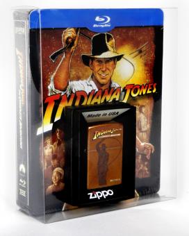 Indiana Jones The Complete Adventures (Jumbo Steelbook inkl. Zippo, 5 Discs) [Blu-ray] 
