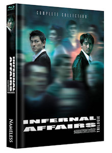 Infernal Affairs 1-3 (3 DIsc Limited Mediabook) [Blu-ray] 