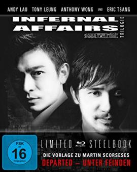 Infernal Affairs 1-3 (3 DIsc Limited Steelbook) [Blu-ray] 