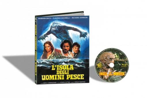 Die Insel der neuen Monster (Limited Mediabook, Cover B) (1979) [FSK 18] [Blu-ray] 