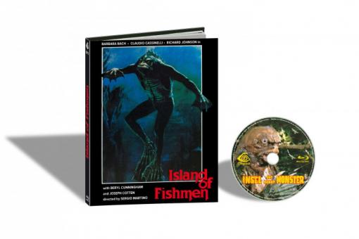 Die Insel der neuen Monster (Limited Mediabook, Cover D) (1979) [FSK 18] [Blu-ray] 