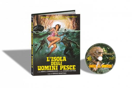 Die Insel der neuen Monster (Limited Mediabook, Cover C) (1979) [FSK 18] [Blu-ray] 