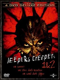 Jeepers Creepers 1 & 2 (4 DVDs Deluxe Edition) [Gebraucht - Zustand (Sehr Gut)] 