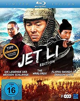 Jet Li Edition (Die Legende der Weißen Schlange / The Warlords / Flying Swords of Dragon Gate) (3 Discs) [Blu-ray] 