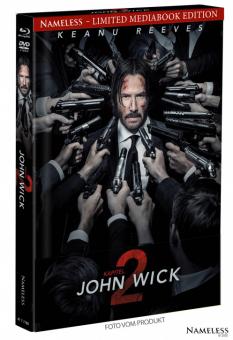 John Wick: Kapitel 2 (Limited Mediabook, Blu-ray+DVD, Cover A) (2017) [FSK 18] [Blu-ray] 