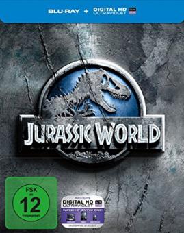 Jurassic World (Limited Steelbook, inkl. Digital Ultraviolet) (2015) [Blu-ray] 