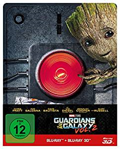 Guardians of the Galaxy 2 (3D Blu-ray+Blu-ray, Steelbook) (2017) [3D Blu-ray] 