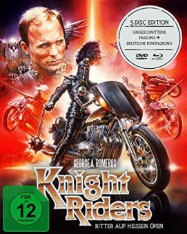 Knightriders - Ritter auf heissen Öfen (Limited Mediabook, 2 Blu-ray's+DVD) (1981) [Blu-ray] 