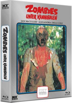 Zombies unter Kannibalen (Kult-HD Hartbox, Cover A) (1979) [FSK 18] [Blu-ray] 