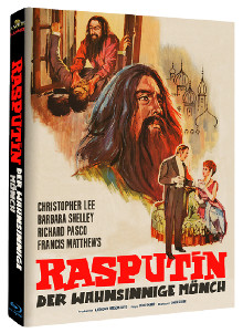 Rasputin - Der wahnsinnige Mönch (Limited Mediabook, Cover B) (1966) [Blu-ray] 