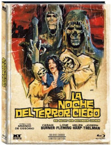 Die Nacht der reitenden Leichen (Limited Mediabook, Blu-ray+DVD, Cover B) (1971) [FSK 18] [Blu-ray] 