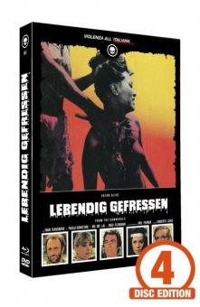 Lebendig Gefressen (Limited Mediabook, Blu-ray+2 DVDs+CD, Cover B) (1980) [FSK 18] [Blu-ray] 