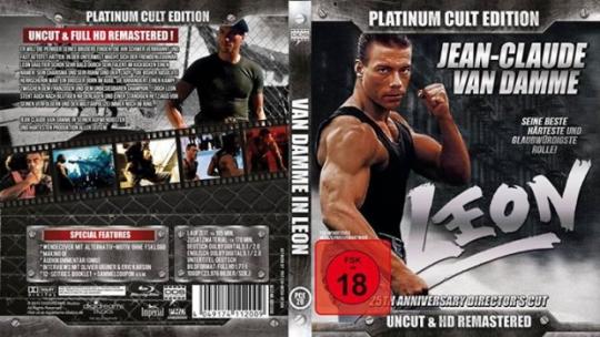 Leon (Uncut, 3 Disc Platinum Edition, Blu-ray + 2 DVDs) (1990) [FSK 18] [Blu-ray] 