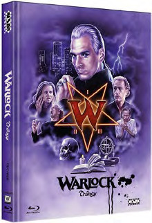 Warlock Trilogie (Limited Mediabook, 3 Discs, Cover D) [Blu-ray] 