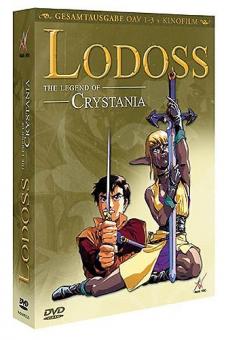 Lodoss - The Legend of Crystania OVA 1-3 + Kinofilm (OmU) (2 DVDs) 