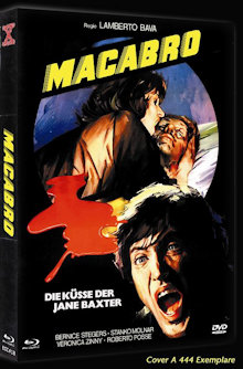 Macabro - Die Küsse der Jane Baxter (Limited Mediabook, Blu-ray+DVD, Cover A) (1980) [FSK 18] [Blu-ray] 