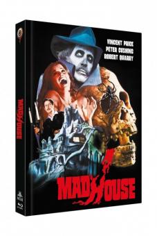 Madhouse - Das Schreckenshaus des Dr. Death (Limited Mediabook, Blu-ray+DVD, Cover A) (1974) [FSK 18] [Blu-ray] 