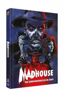 Madhouse - Das Schreckenshaus des Dr. Death (Limited Mediabook, Blu-ray+DVD, Cover C) (1974) [FSK 18] [Blu-ray] 