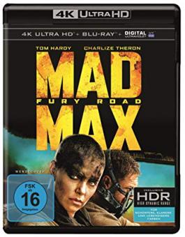 Mad Max: Fury Road (4K Ultra HD+Blu-ray) (2015) [4K Ultra HD] [Gebraucht - Zustand (Sehr Gut)] 