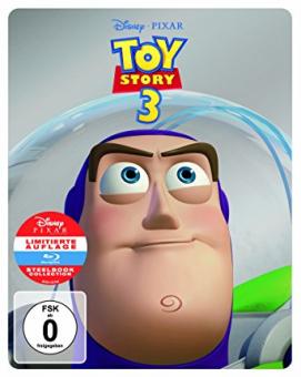Toy Story 3 (2 Discs, Limited Steelbook) (2010) [Blu-ray] 